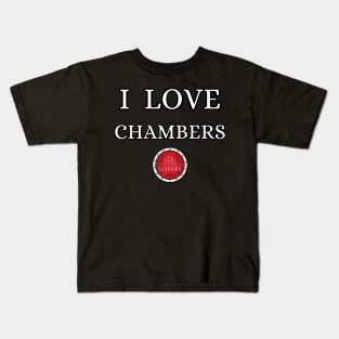 I LOVE CHAMBERS | Alabam county United state of america Kids T-Shirt